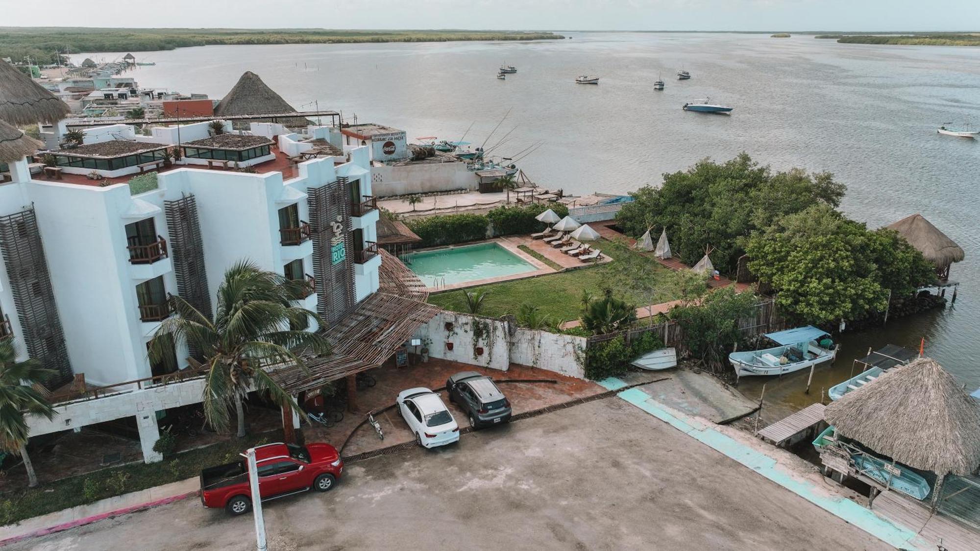Hotel Río Lagartos Exterior foto